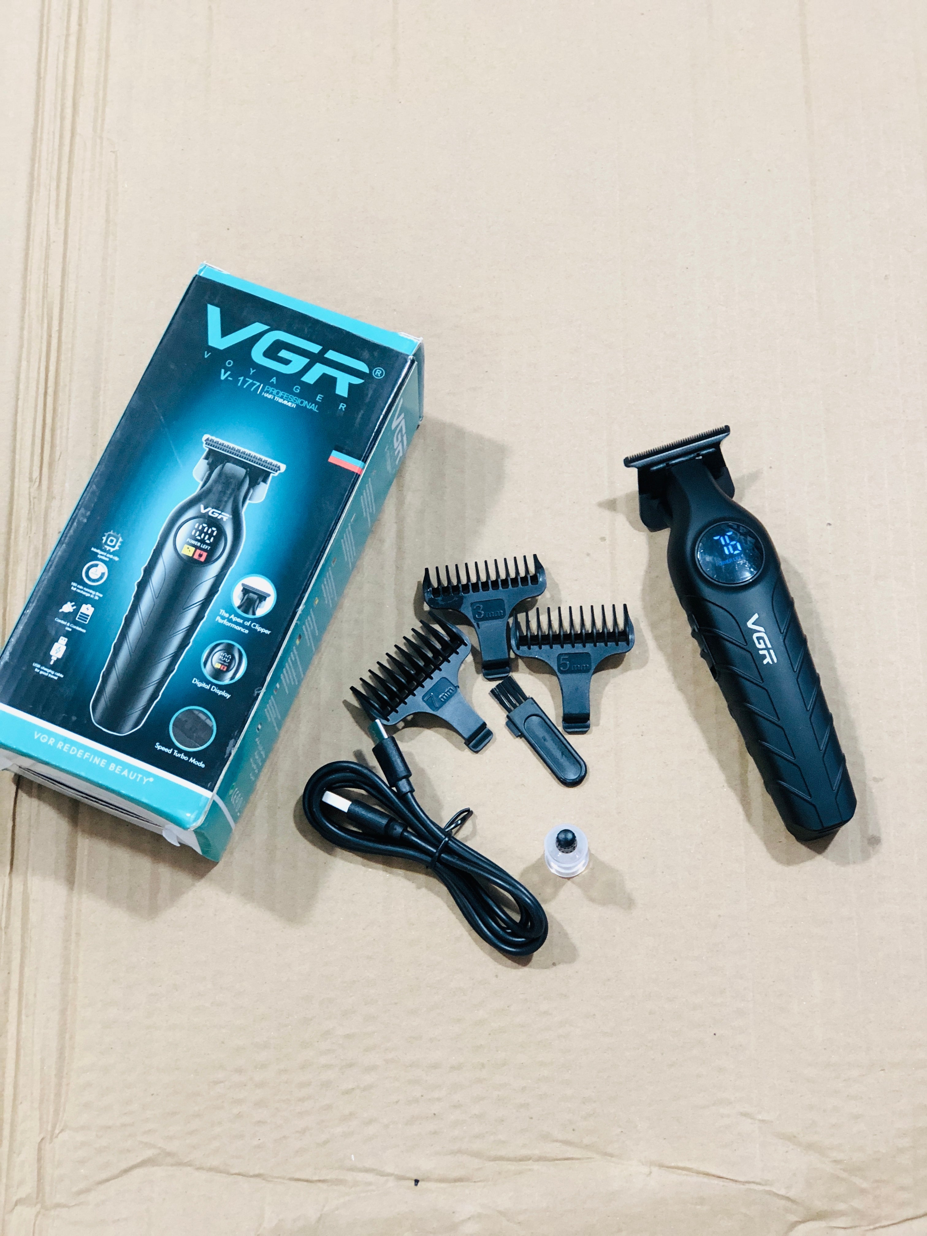 VGR Rechargeable Hair Trimmer V-177