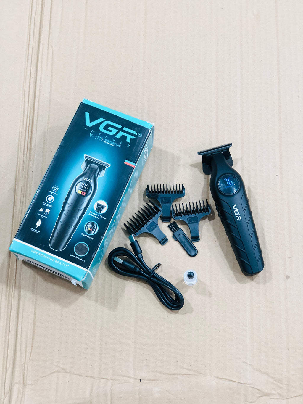 VGR Rechargeable Hair Trimmer V-177